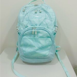 High Sierra Swoop Backpack,‎ Bookbag Fits most 17” Laptops, Waves